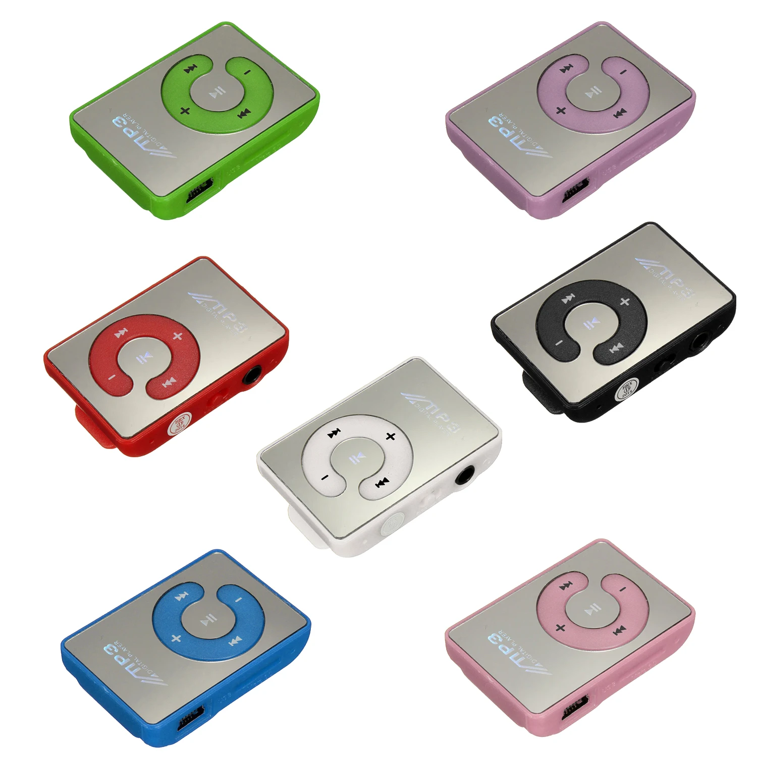 

Mini Music MP3 Player With USB Cable With Headphones