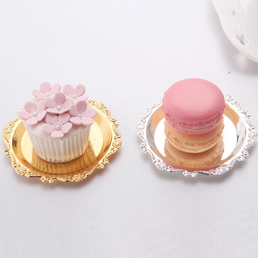 

Modern Oval Gold Rim Cake Tray Dessert Candy Display Stand Afternoon Tea Party Storage Plate Wedding Food Pie Kitchen Tableware