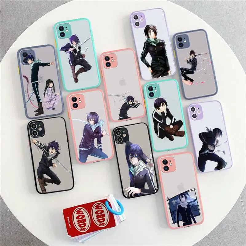 

TOPLBPCS Noragami Phone Case for iPhone 11 12 13 mini pro XS MAX 8 7 6 6S Plus X 5S SE 2020 XR case