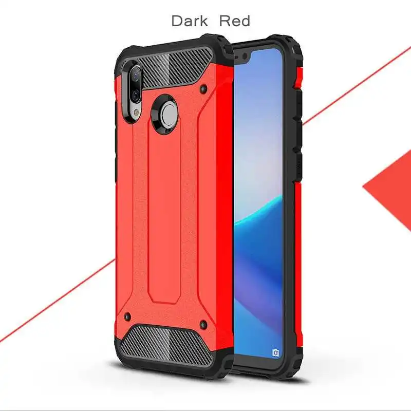 Mokoemi железная Броня ударопрочный 6," для huawei Honor Play чехол для сотового телефона - Цвет: Red