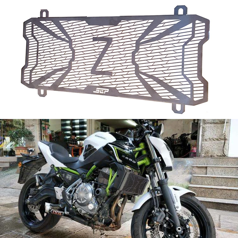 Для KAWASAKI Z650 Z 650 Ninja защита мотоцикла резервуар для воды Защита радиатора Решетка