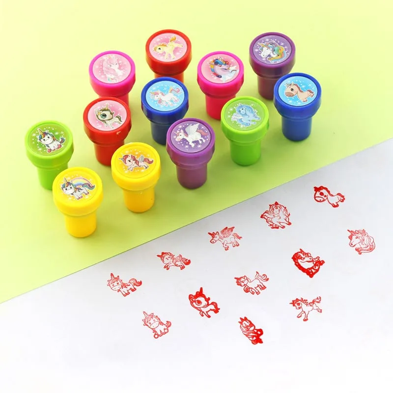 60 шт./лот детские игрушки с единорогом Детские вечерние подарки на день рождения