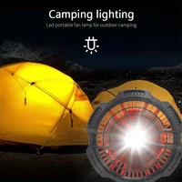portable small air cooler charging household electrical appliances desktop camping led light outdoor usb mini fan electric