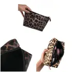 Леопардовый принт косметичка дорожный мешочек для косметики для макияжа, сумки для макияжа, органайзер, с застежкой-молнией JL