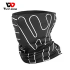 WEST BIKING летний спортивный шарф из ледяного шелка, велосипедный головной убор, дышащая Бандана с защитой от ультрафиолета для бега, оборудование для велоспорта