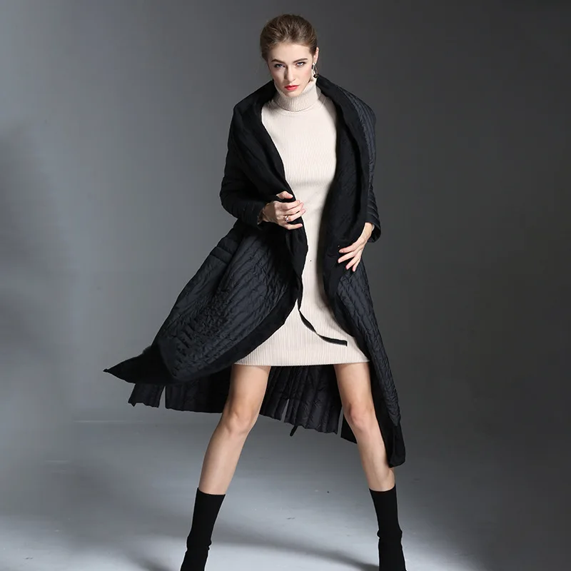 Зимняя куртка для женщин 90% утиного пуха пальто 2020 теплая парка женский Макси