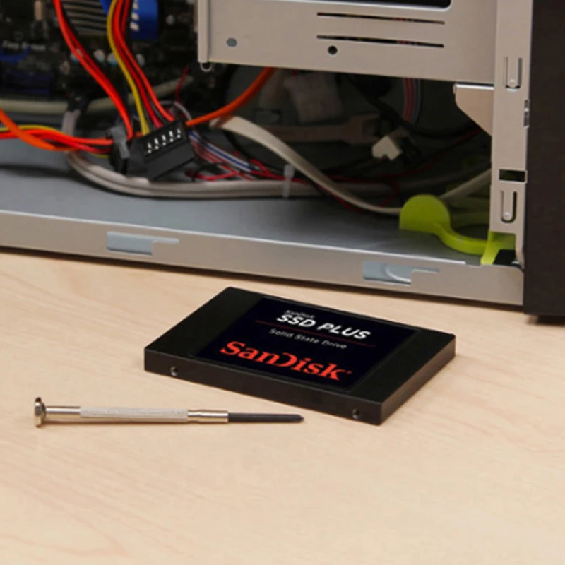 Внутренний твердотельный накопитель Sandisk SSD Plus 480 ГБ 120 SATA III 2 5 &quotжесткий диск 240 HDD