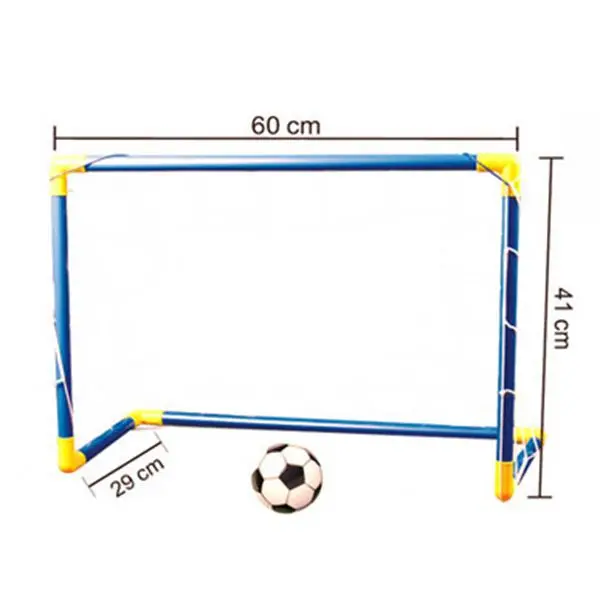 Soccer goal child Indoor Mini Folding Football Goal Post Net Set Pump Kids Sports Outdoor Home Game Toy Child Gift | Игрушки и хобби