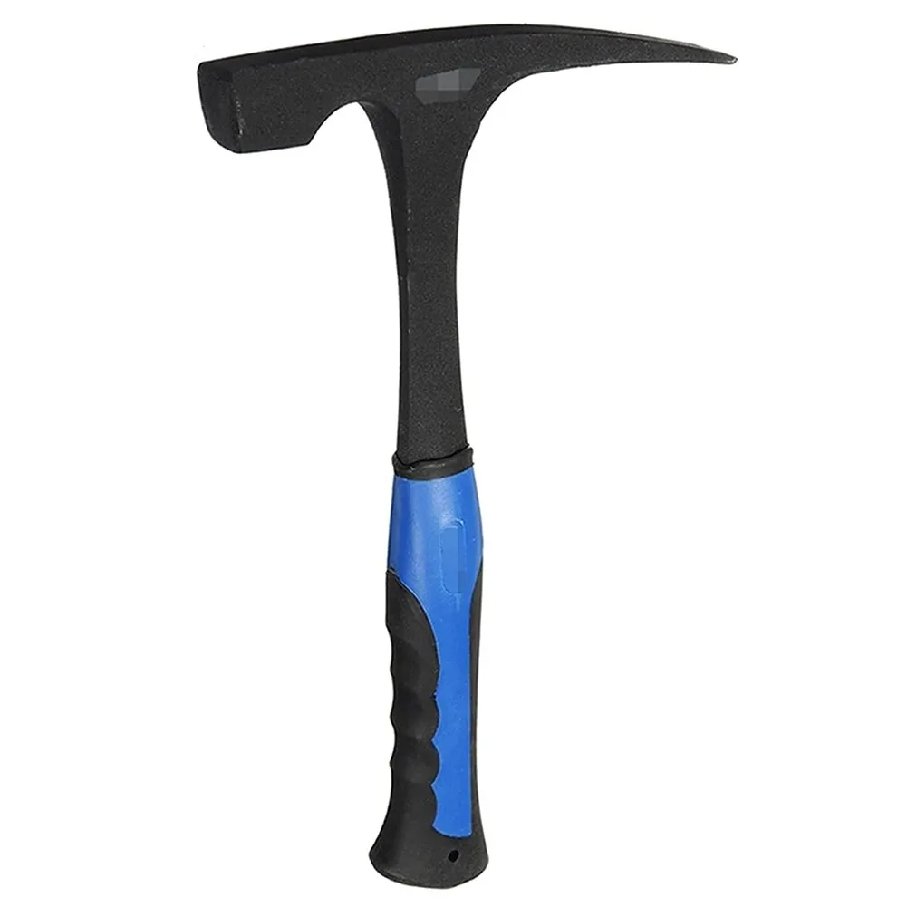 

High Carbon Steel Geological Stratigraphic Hammer Rock Pick Geology Prospecting Flat/Pointed Tip Shock Reduction Hand Tools