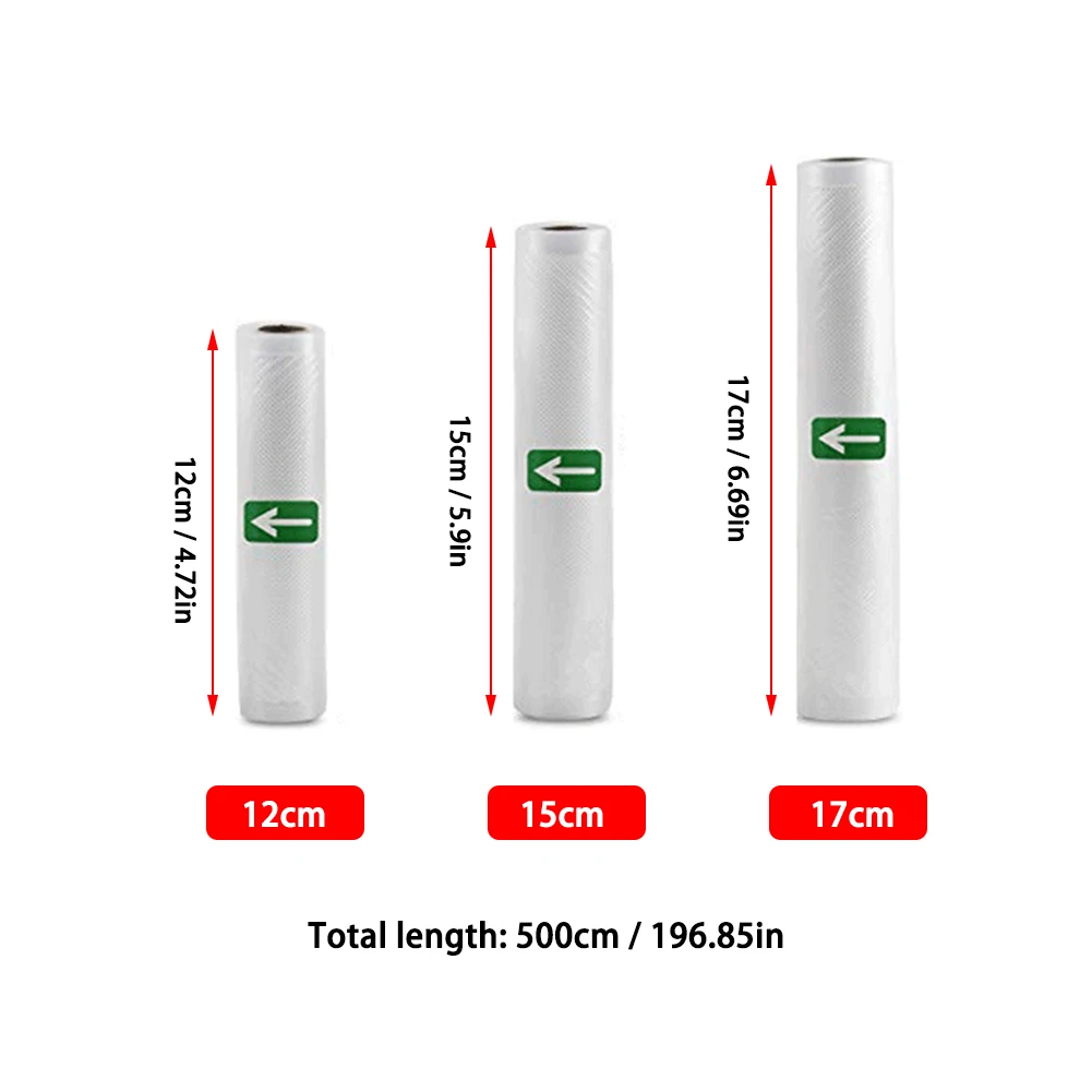 

Vacuum Bag Storage Kitchen Sealer Food Packaging Rolls Bags For Packer Food Fresh Long Keeping For Kitchenware Supplies Tools