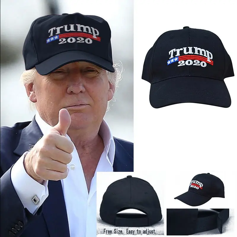 Новинка, Дональд Трамп, Переизбранный президент, флаг США, бейсболка с вышивкой, наклейка на бампер автомобиля