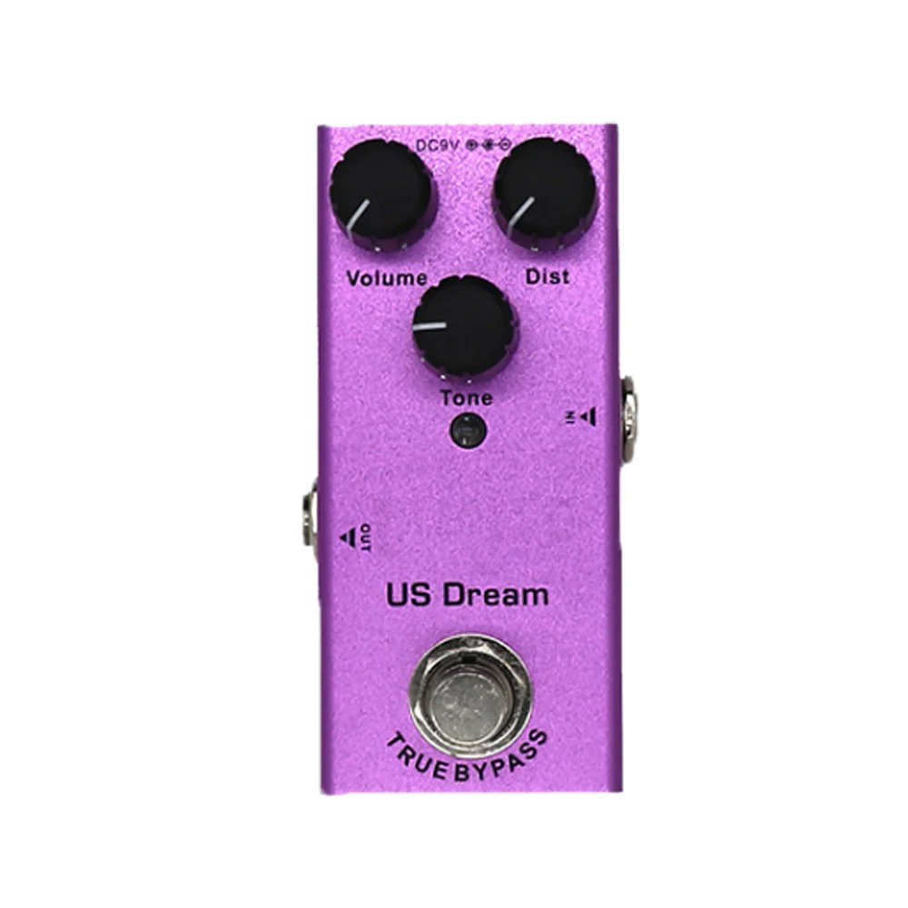 Педаль для электрогитары Overdrive Ultimate /US Dream Distortion/Классический хор/фаза/аналоговая