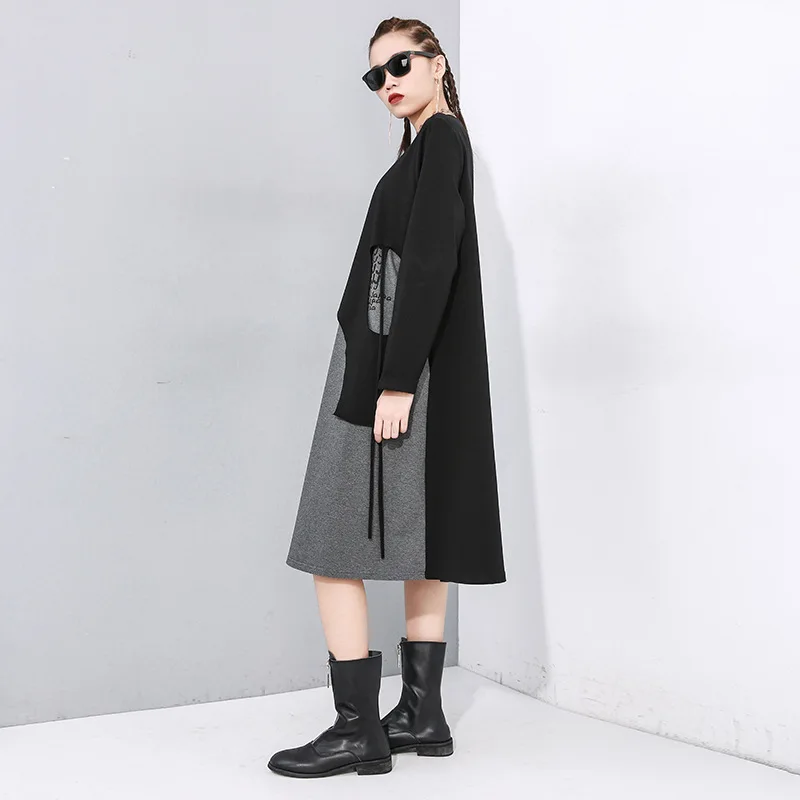 Max LuLu 2020 корейский стиль женские весенние повседневные свободные платья женское