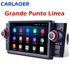 Авторадио 1 din Android 9,0 автомобильный стерео Мультимедийный Плеер для Fiat Grande Punto Linea 2007-2012 GPS-навигация Радио 8 ядер Wifi