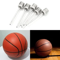 10pcs inflating pins standard portable metal ball air pump needles for footballs