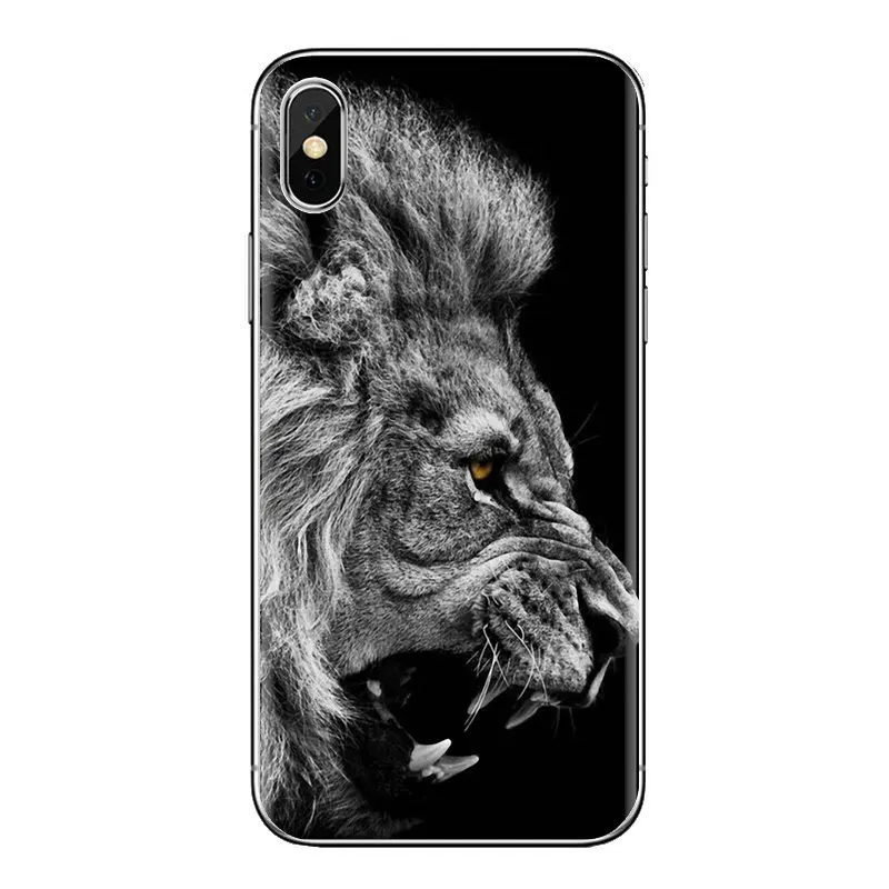 Классический покер лев тигр Волк Кот прозрачный ТПУ чехол сумка для iPod Touch Apple iPhone