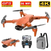 l900pro gps drone with 4k hd dual camera professional aerial photography brushless motor foldable quadcopter rc distance 1200m