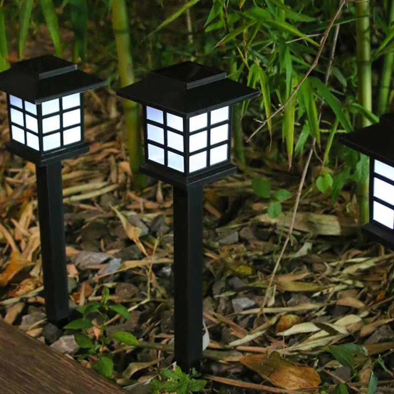 

Solar Garden Light Outdoor Solar Powered Lantern Waterproof Landscape Decoration Lighting For Pathway Yard Lawn Lamp