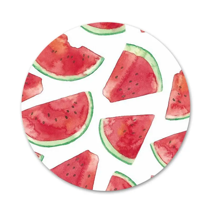 58 мм милое платье с принтом арбуз значок брошь заколка аксессуары для одежды