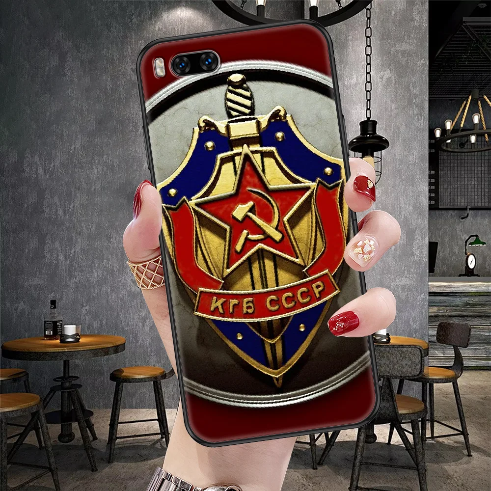 Чехол для телефона с советским флагом СССР Xiaomi Mi Note 8 9 10 11 9T 10T A3 Lite Pro Ультрачерный
