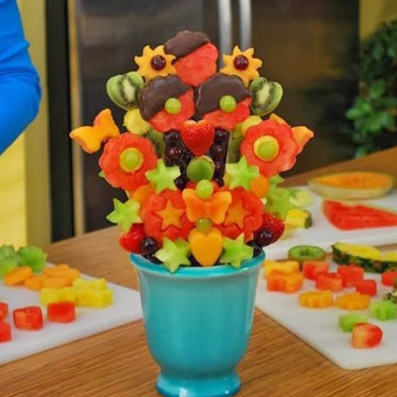 Фруктовый салат резьба овощи фруктовые композиции смузи Инструменты для торта