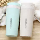 Дорожная кружка 300 мл, вакуумная Изолированная двухслойная пластиковая детская безопасная бутылка для воды для улицы