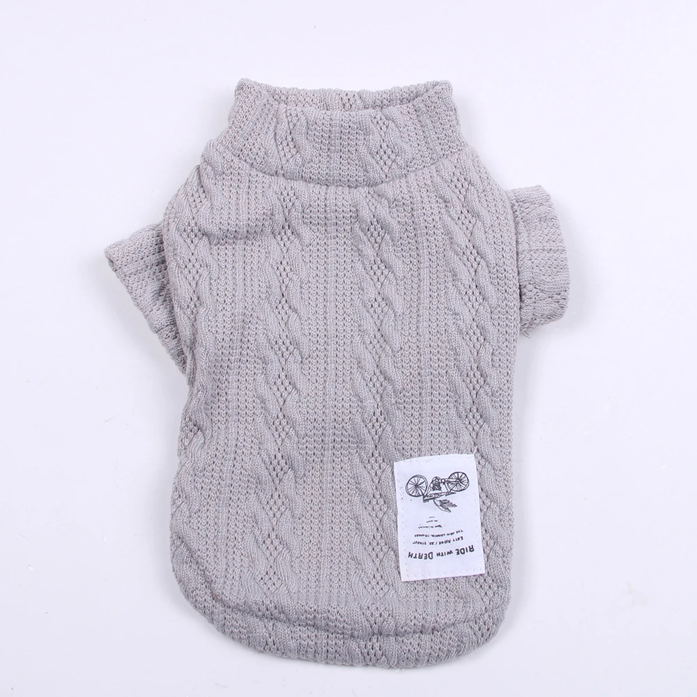 Свитер с капюшоном для собак и кошек пальто щенков теплая одежда 4 цвета 6