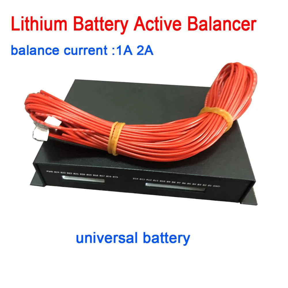 Литий ионный аккумулятор 1A 2A Balance 2S ~ 16S активный эквалайзер с Bluetooth приложение BMS li