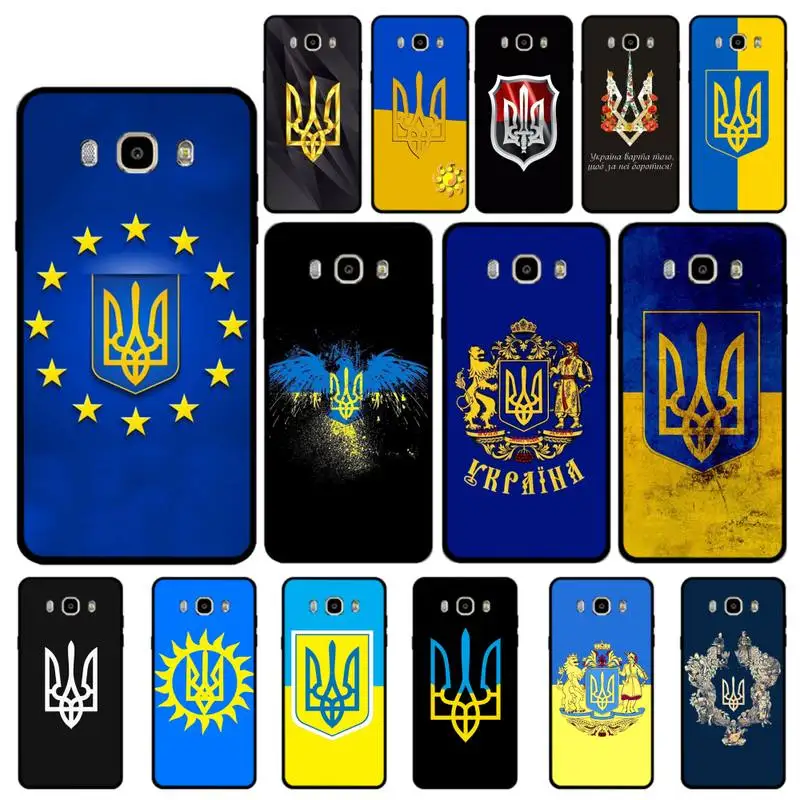 

MaiYaCa Ukraine Flag Phone Case for Samsung J 4 5 6 7 8 prime plus 2018 2017 2016 J7 core