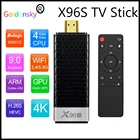 Тв-приставка Goldensky X96S, 4K, Android 9,0, 4 гб, 32 гб, четырехъядерный Amlogic S905Y2, wi-fi, BT 1080P, H.265, 4K, 60pfs, тв-ключ 2G, 16G