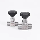 Игольчатый клапан BSP NPT 18 дюйма 14 дюйма 38 дюйма 12 дюйма 304 дюйма, кран из нержавеющей стали с контролем расхода воды, газа, масла, пропана 915 фунтов на квадратный дюйм