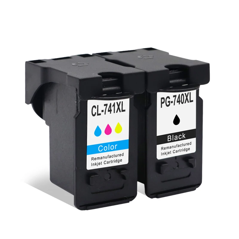 2x PG740 CL741 совместимый чернильный картридж для canon PG 740 CL 741 Canon Pixma MX517 MX437 MX377 MG3170 MG2170