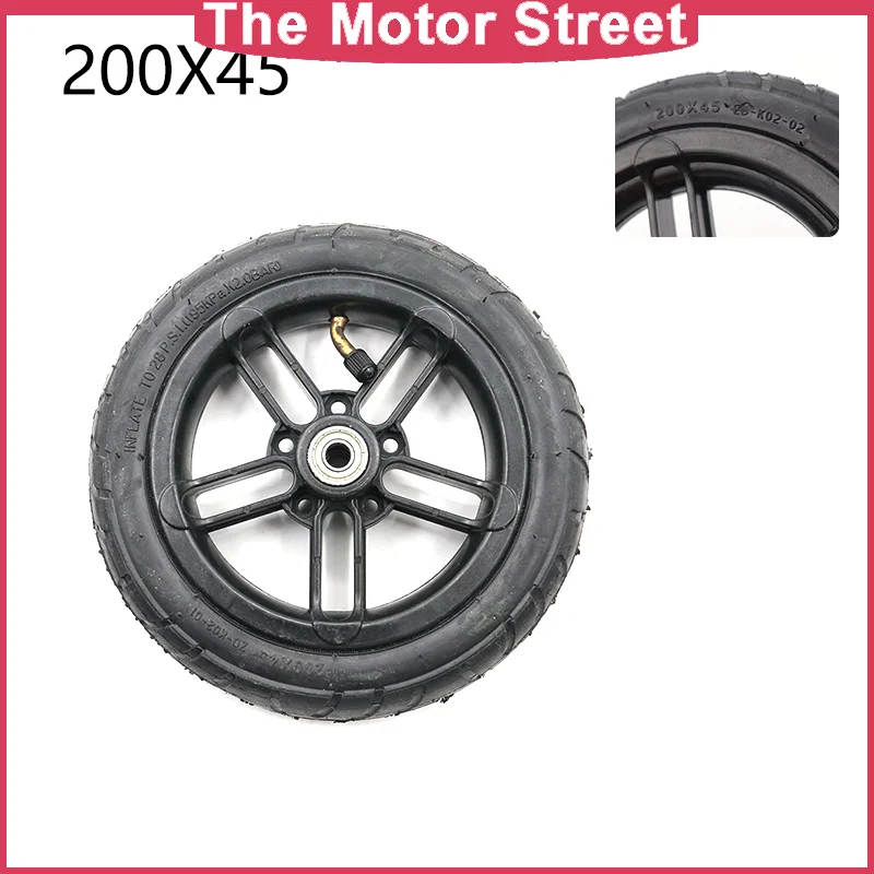 

200x45 tube tyres with plastic hub for Electric Scooter folding Razor E-Scooter Pneumatic 8 inch 200*45