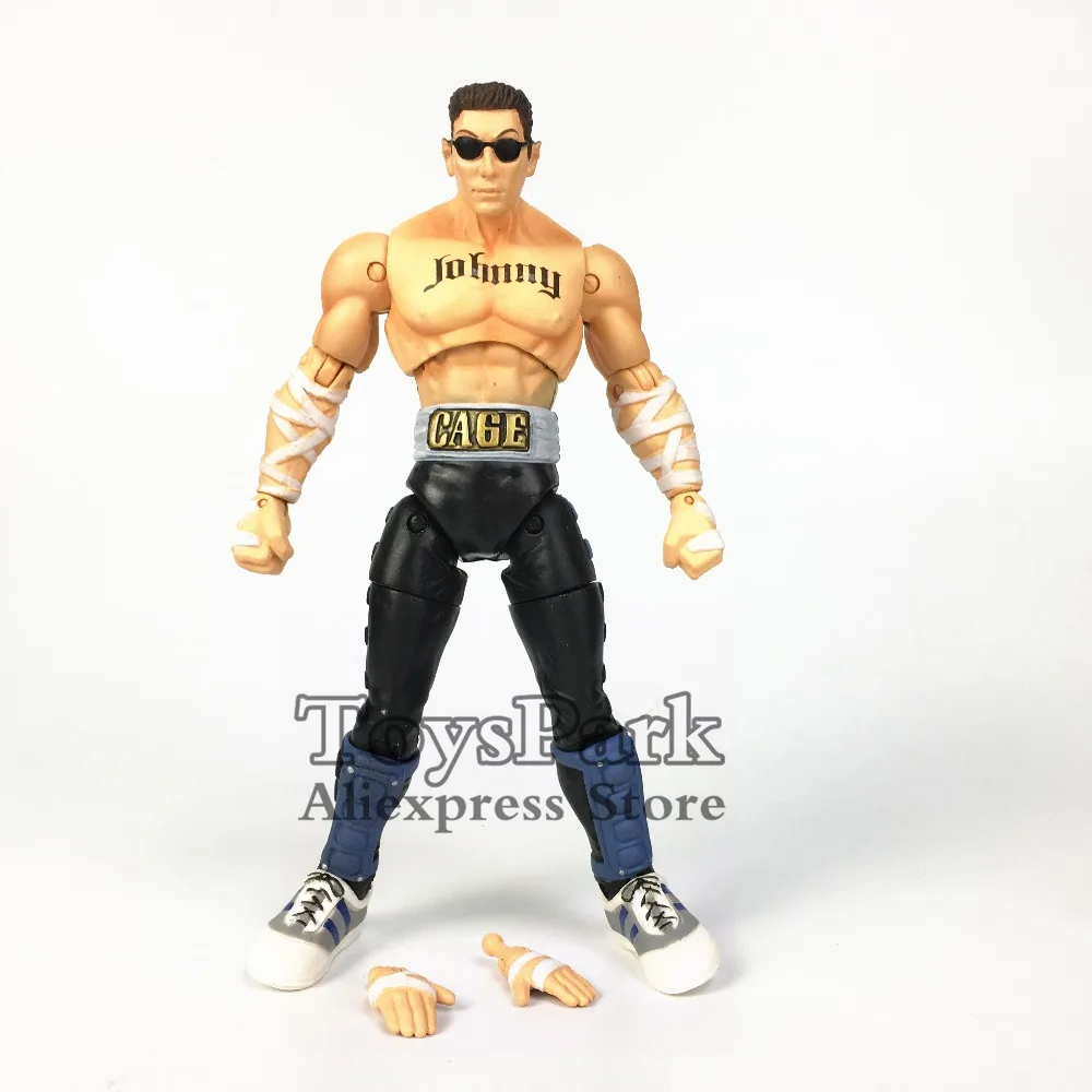 

RARE Jazwares 20TH Anniversary MK Johnny Cage 6" Action Figure Original Collectible Toys Doll Model