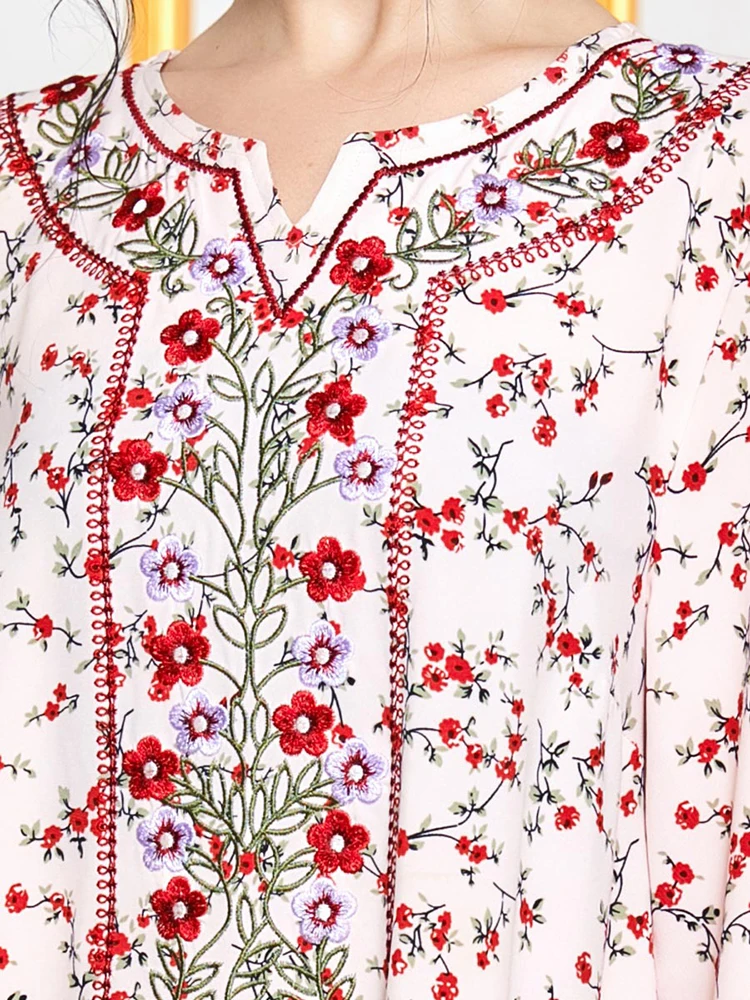 

Embroidery Dubai Abaya Pakistani Hijab Muslim Fashion Dress Islam Clothing Abayas For Women Robe Musulman De Mode Femme Vestidos