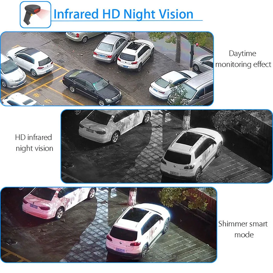 Wdskivi Водонепроницаемая уличная ip-камера 1080P P2P беспроводная Wifi камера PZT Zoon купольная камера видеонаблюдения умная сигнализация