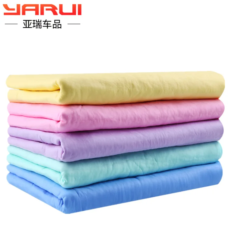 Большое полотенце из оленьей кожи протрите сухие волосы впитывающая воду