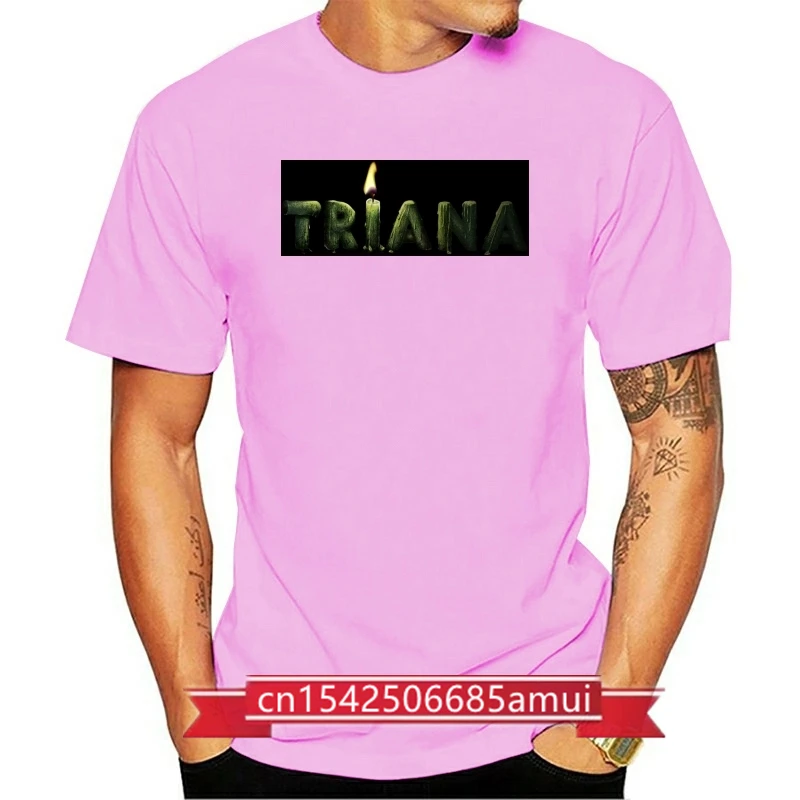 

CAMISETA GRUPO MUSICA AnOS 70 80 SEVILLA TRIANA ROCK LETRAS VELAS LIN Mtr004