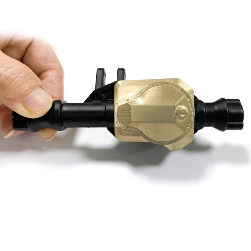 

2 шт. TRX4 латунный Diff Чехол передняя и задняя 8241 8242 для Traxxas TRX-4 1/10 RC Гусеничный автомобиль