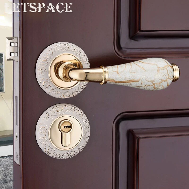 Бесплатная доставка Европейский простой деревянный комнатный мраморный замок