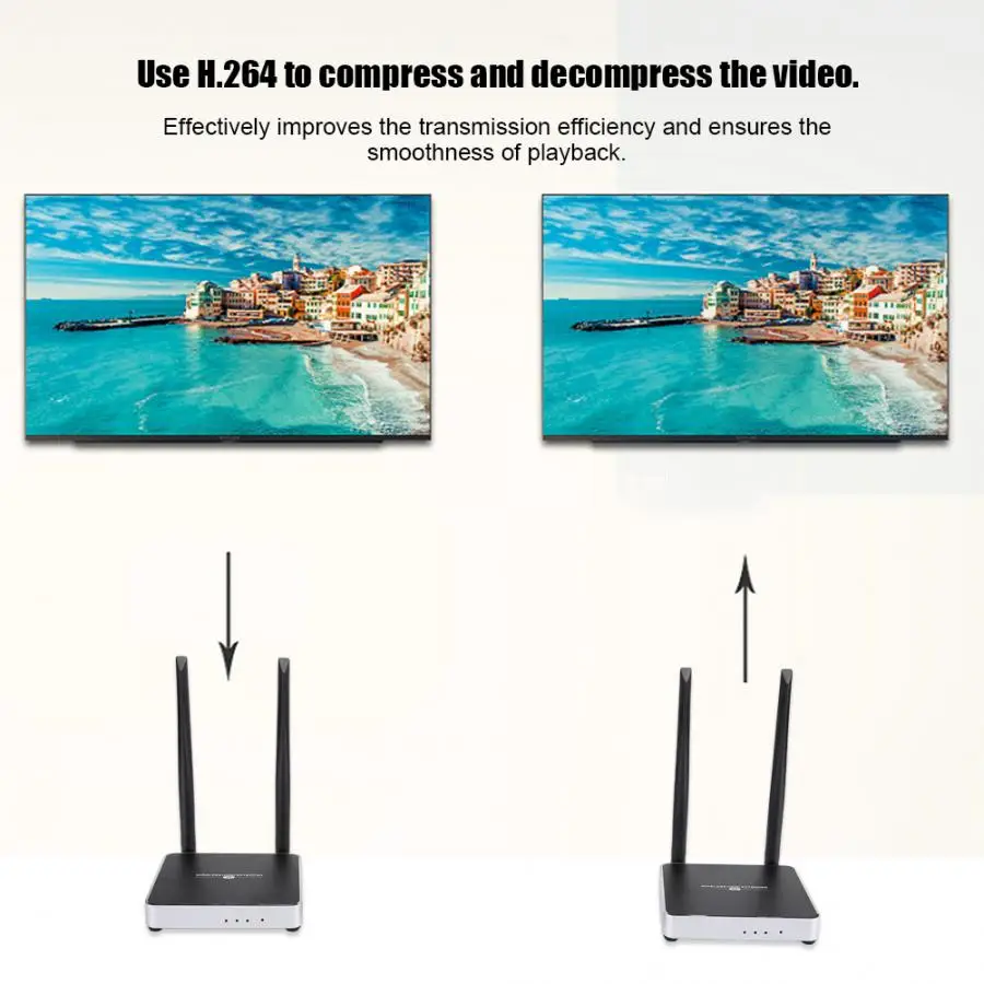 24dbm RF 802.11a/N Беспроводной WI FI 1080P HDMI удлинитель передатчик/хост приемник с 3 5 мм