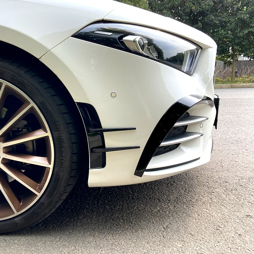 Спортивные наклейки для переднего бампера Mercedes Benz A Class W177 2018 + A180 A200 A220 AMG |