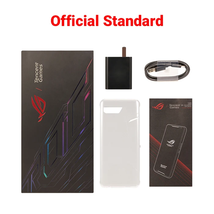 Official standard Global Firmwar Asus ROG Phone 2 8 Гб 128 ГБ игровой телефон ROG Phone II ZS660KL 6,59 дюймов 8 Гб 128 ГБ Snapdragon 855+ 6000 мАч мобильный телефон - Цвет: Official standard