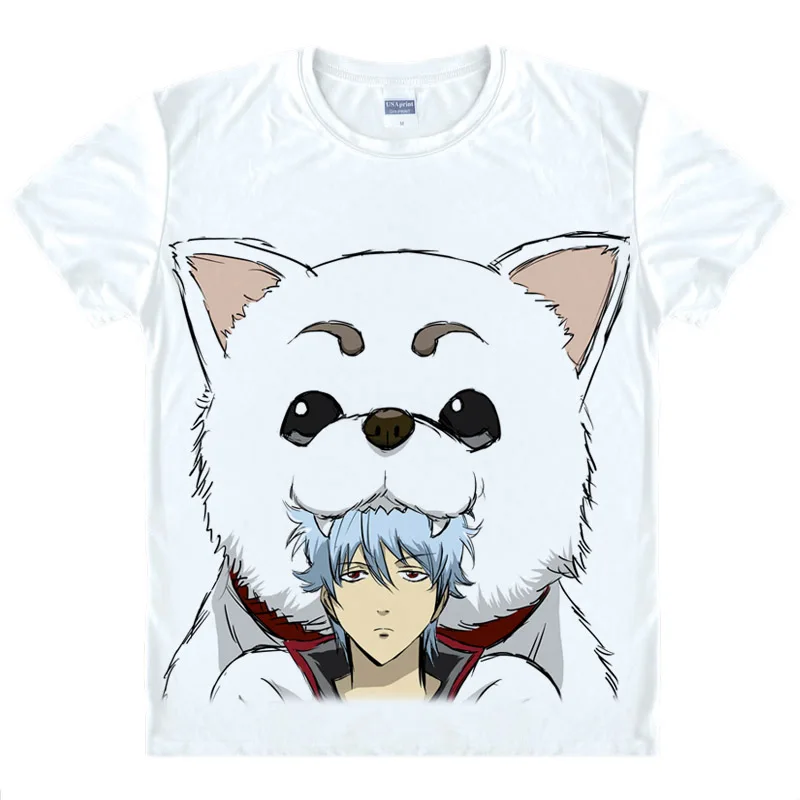 

Anime Gintama T Shirt For Men Women Kids Tshirt 3d Print Tee Tops Summer Short Sleeve Clothes Harajuku Clothing