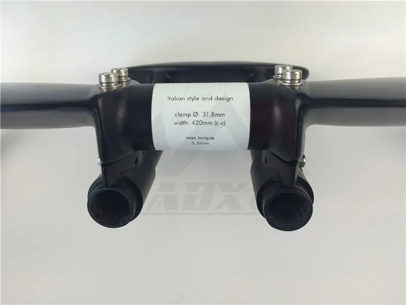 УГЛЕРОДНЫЙ руль для триатлона LEADXUS размер 420 мм | Спорт и развлечения