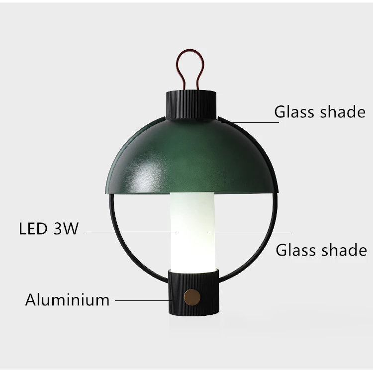 Новейший дизайн настольная лампа новости дизайнерская зеленая стеклянная