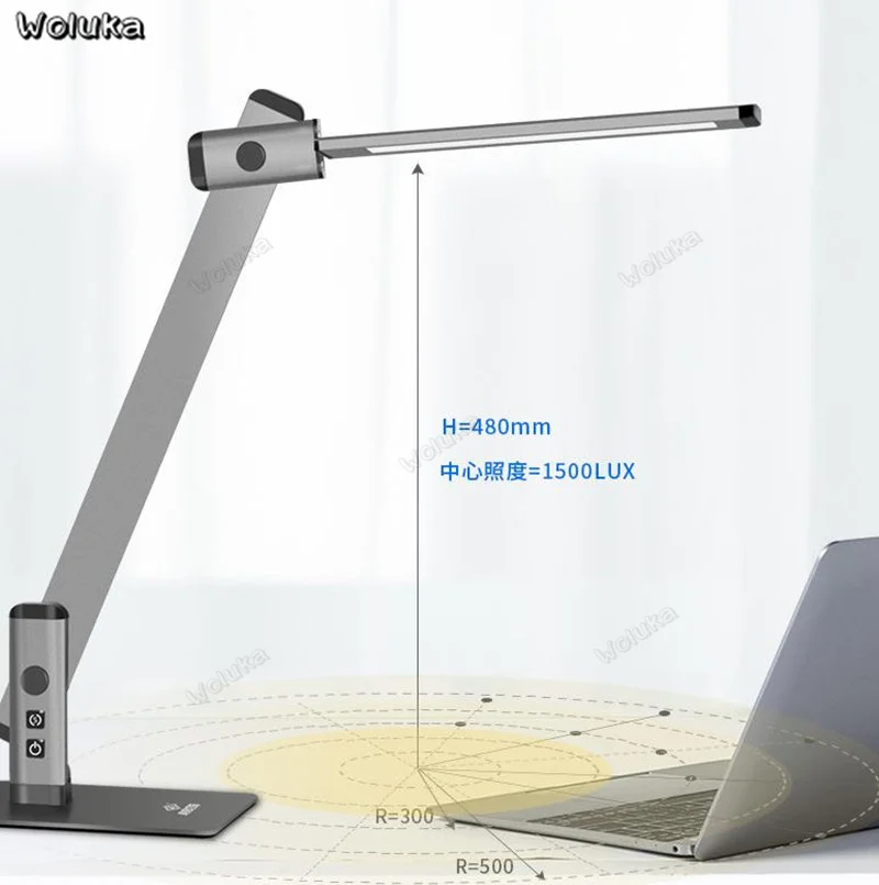 Светодиодная настольная лампа для защиты глаз приглушаемый светильник чтения