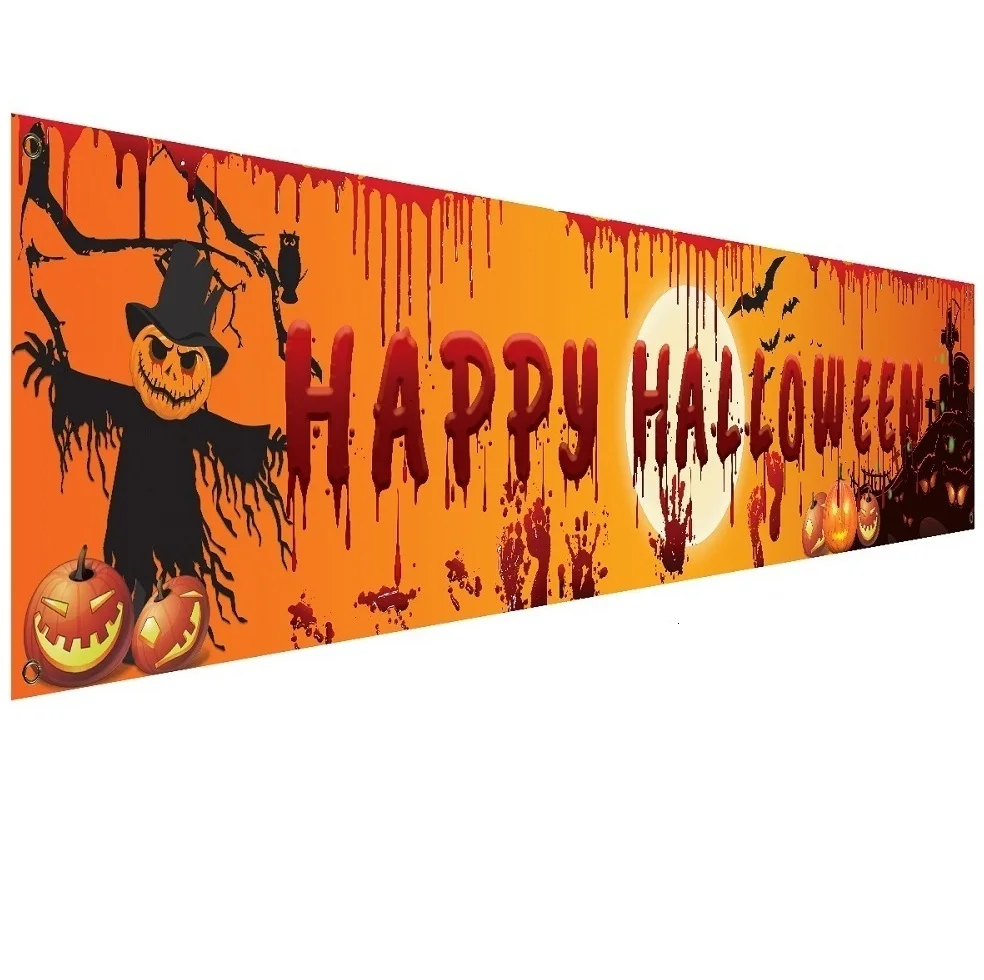 Декоративный баннер на Хэллоуин украшение для вечевечерние фоновые реквизиты