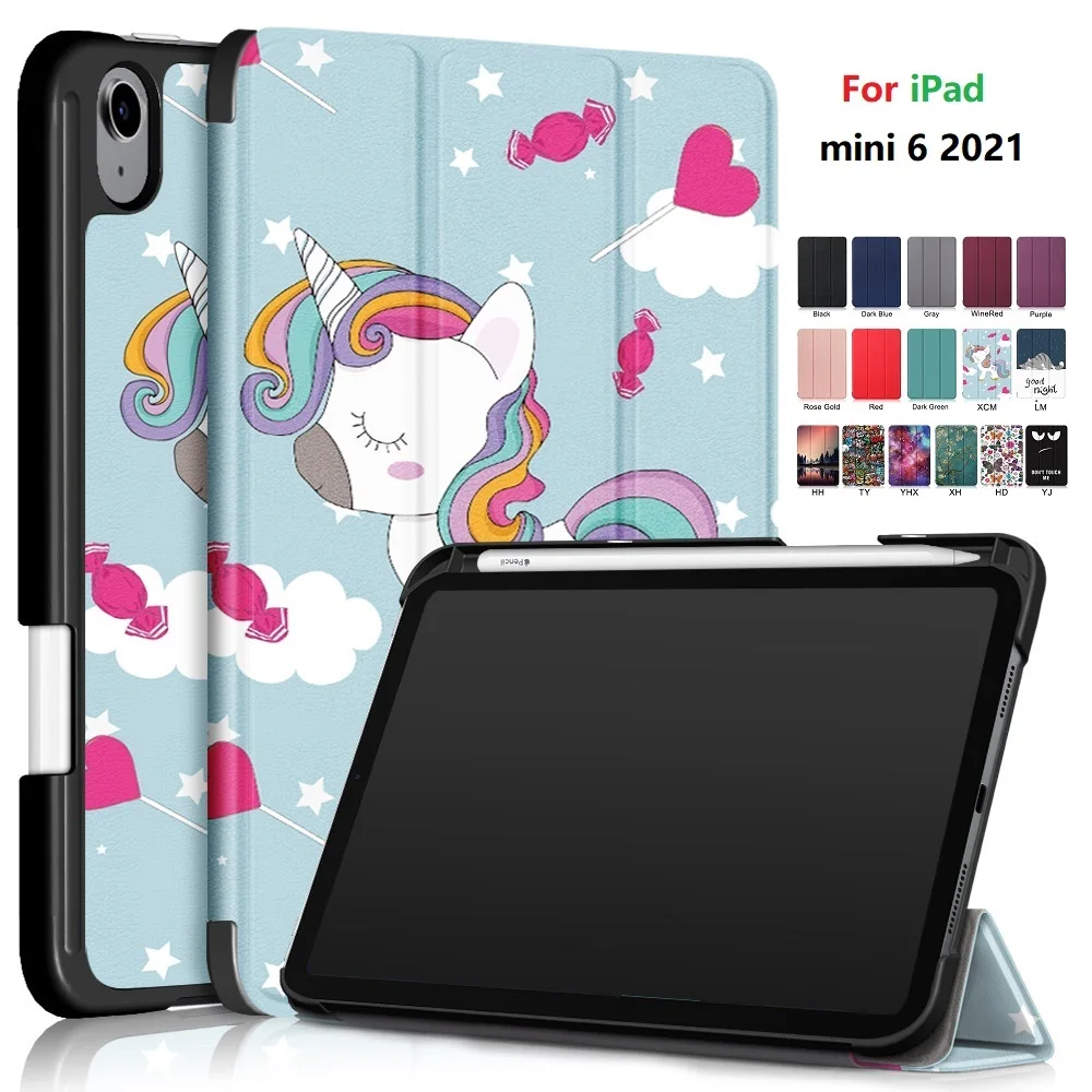 

Чехол для Ipad Mini 6, чехол с держателем для карандашей для Ipad Mini 6-го поколения, чехол 8,3 дюйма 2021