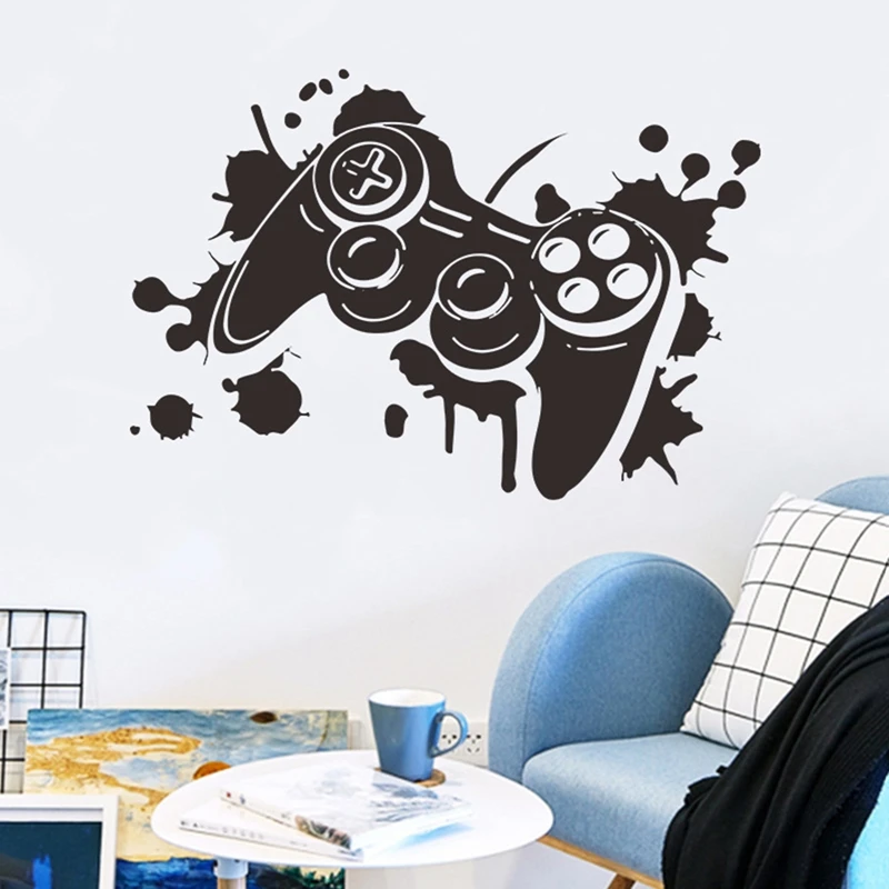 Креативные геймерские Виниловые Настенные стикеры s обои для геймпада детской